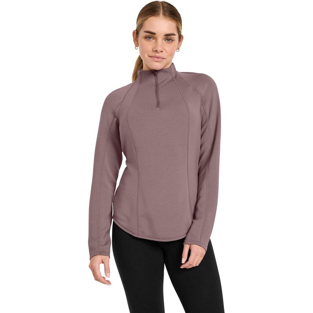 imageJockey Womens Activewear EVERACTIVE Scuba 14 ZipTwilight Sands