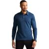 imageJockey Mens Activewear EVERACTIVE Long Sleeve Tech Pique PoloNocturne Blue