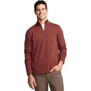 Jockey Men’s Activewear EVERACTIVE 1/4 Zip Pullover(Anderson Stripe)