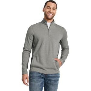 Jockey Men’s Activewear EVERACTIVE 1/4 Zip Pullover(Slate Heather)