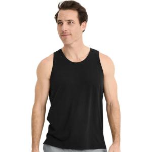 Jockey Men’s Activewear EVERACTIVE Tank(Black Heather)