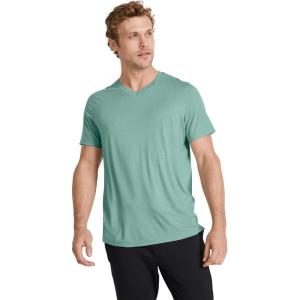Jockey Men’s Activewear EVERACTIVE V-Neck Tee(Celadon Heather)