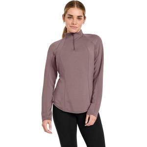 Jockey Women’s Activewear EVERACTIVE Scuba 1/4 Zip(Twilight Sands)