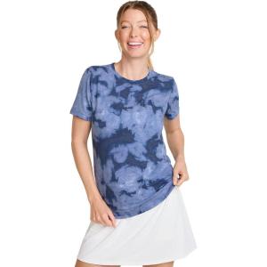 Jockey Women’s Activewear EVERACTIVE Short Sleeve Crew Neck Tee(Cumulus Cloud)