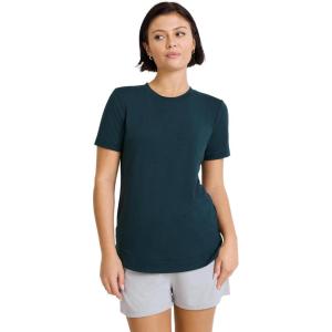 Jockey Women’s Activewear EVERACTIVE Short Sleeve Crew Neck Tee(Ocean Sky)