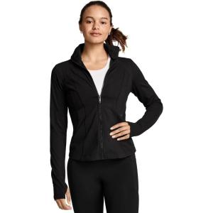 Jockey Women’s Activewear EVERACTIVE Studio Performance Jacket(Deep Black)