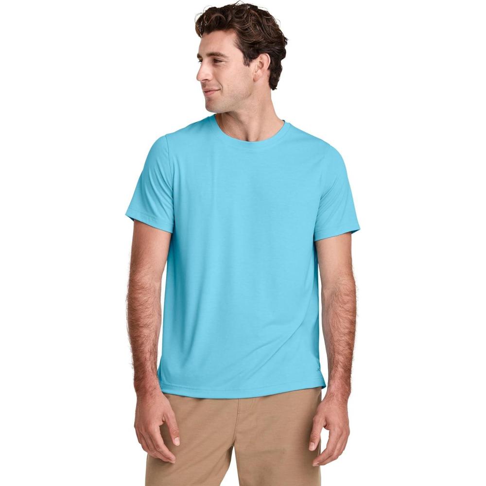imageJockey Mens Activewear EVERACTIVE Crew Neck TeeCaspian Sea Heather