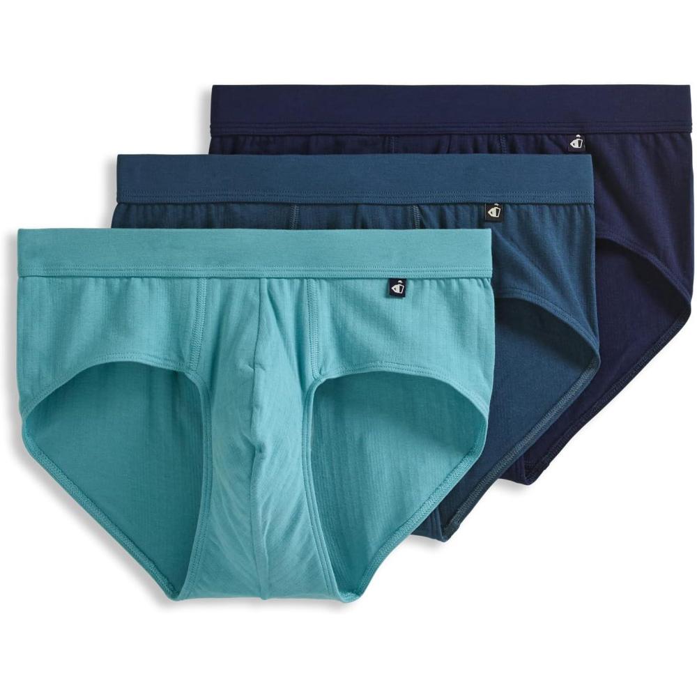 imageJockey Mens Underwear Hypersoft 360 Brief  3 PackBeach Cove