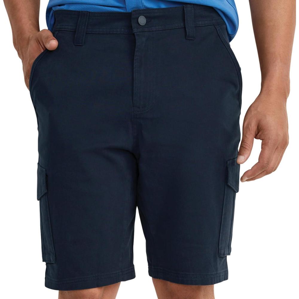 imageJockey Outdoors Mens Casualwear 10quot Rugged Cargo ShortTrue Navy