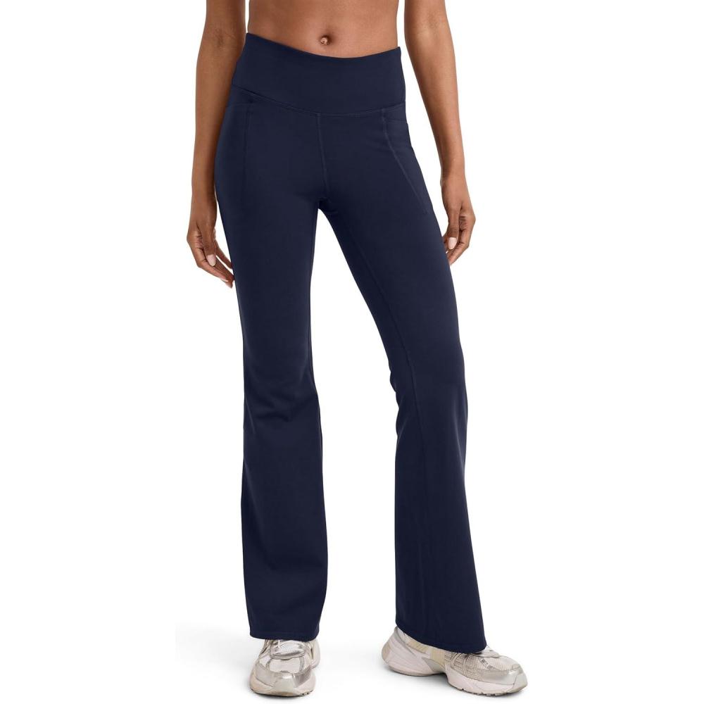 imageJockey Womens Activewear EVERACTIVE High Rise Flare LeggingJockey Blue