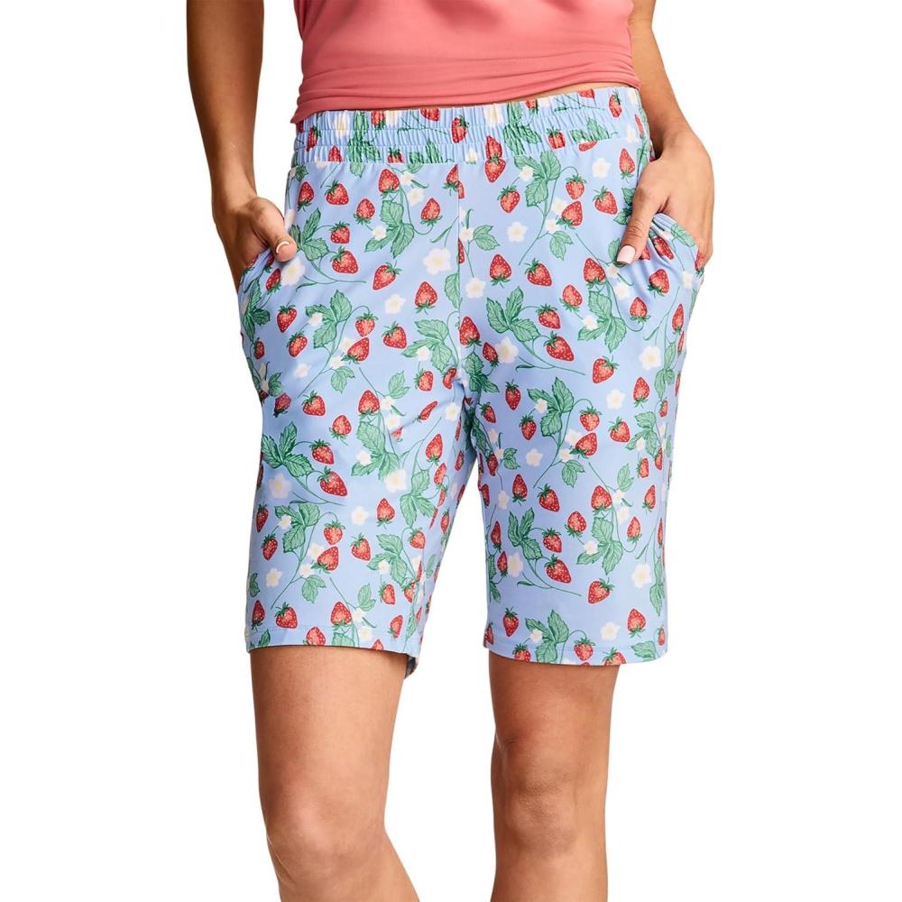 imageJockey Womens Sleepwear Soft Cool Bermuda ShortBright Berry