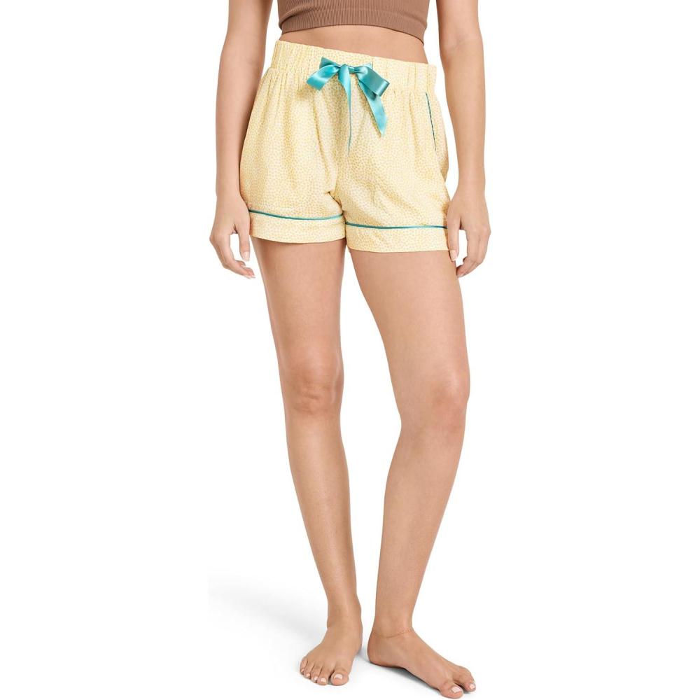 imageJockey Womens Sleepwear Soft Touch Luxe Woven ShortMelody Dot