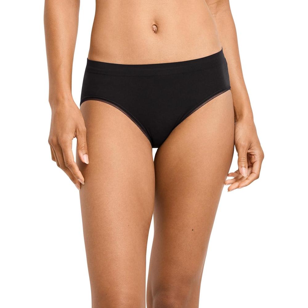 imageJockey Womens Underwear Seamfree Chill BikiniBlack