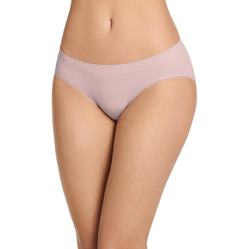 imageJockey Womens Underwear Seamfree Chill BikiniPink Haze