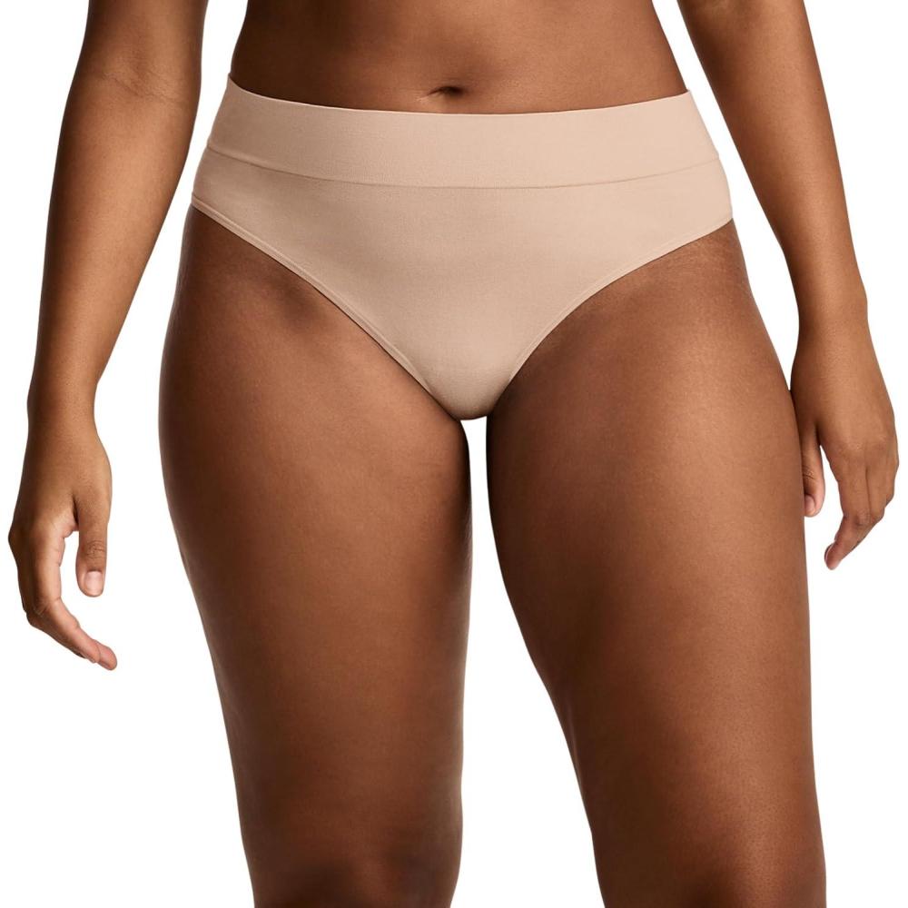 imageJockey Womens Underwear Seamfree Comfort Waist ThongLight