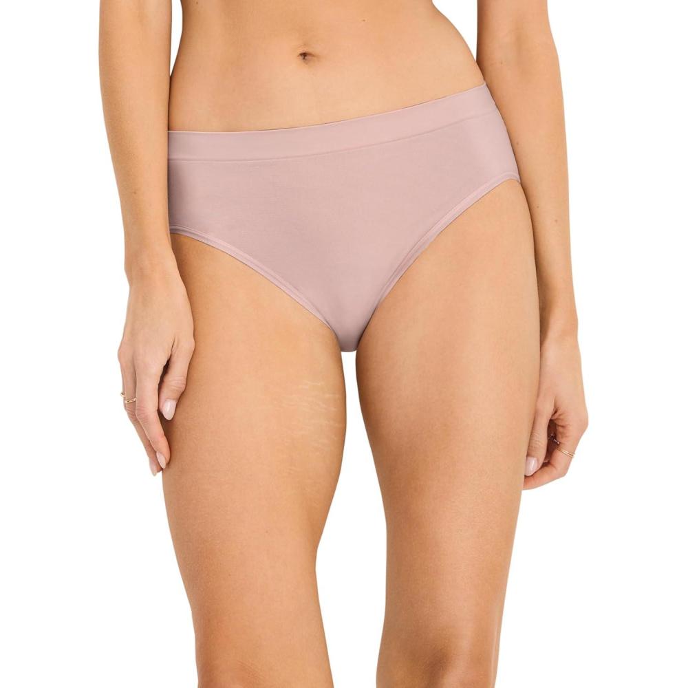 imageJockey Womens Underwear Seamfree HiCutCoral Mist