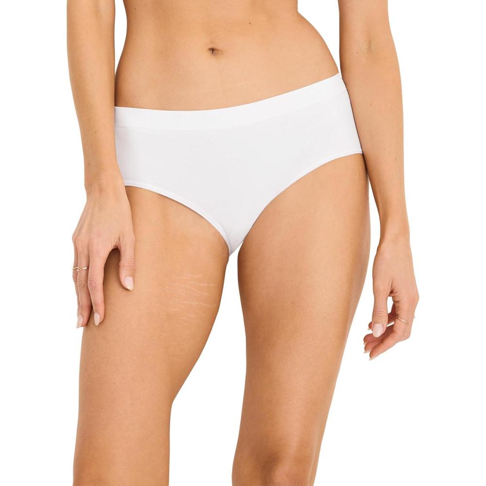 imageJockey Womens Underwear Seamfree HipsterWhite