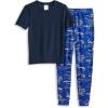 imageJockey Boys Sleepwear Ultra Soft Jogger Sleep SetReally NavyOcean Explorer