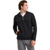 imageJockey Mens Activewear EVERACTIVE Mixed Media 12 Zip HoodieBlack