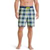imageJockey Mens Sleepwear Ultra Soft Cooling Sleep ShortRough Marina Plaid