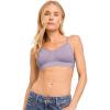 imageJockey Womens Bra Seamfree Stretch Cami Strap BraletteLilac Dreams