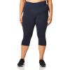 imageJockey Womens Cotton Stretch Capri Judo LeggingDark Navy