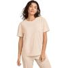 imageJockey Womens Loungewear Cotton Modal Short Sleeve TeeOatmeal Heather