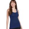 imageJockey Womens Performance 100 Cotton Rib TankNavy Night