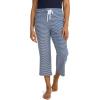 imageJockey Womens Sleepwear Organic Cotton Stretch CapriFeeder Stripe