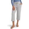 imageJockey Womens Sleepwear Organic Cotton Stretch CapriGrey Heather