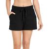 imageJockey Womens Sleepwear Organic Cotton Stretch ShortBlack