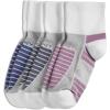 imageJockey Womens Socks Womens Sport Quarter Socks  3 PackWhite on GreyWhite on DenimWhite on Lavender