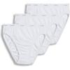 imageJockey Womens Underwear Classic French Cut  3 PackWhite