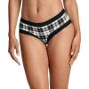 imageJockey Womens Underwear Soft Stretch Lace Microfiber BikiniCozy Bay Plaid