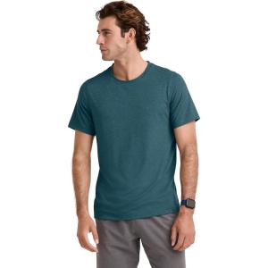 Jockey Men’s Activewear EVERACTIVE Crew Neck Tee(Teal Heather)