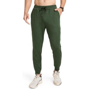 Jockey Men’s Activewear EVERACTIVE Knit Jogger(Mire Green Heather)