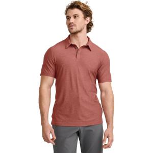 Jockey Men’s Activewear EVERACTIVE Polo(Autumn Heather)