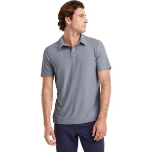 Jockey Men’s Activewear EVERACTIVE Polo(Grey Dash Dot Heather)