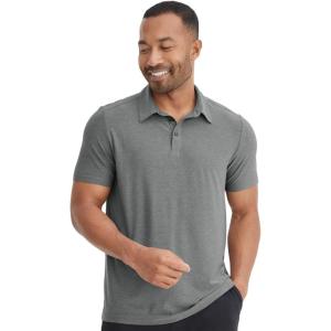 Jockey Men’s Activewear EVERACTIVE Polo(Slate Heather)