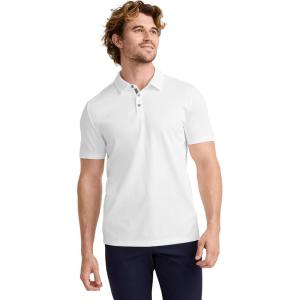 Jockey Men’s Activewear EVERACTIVE Tech Pique Polo(Diamond White)