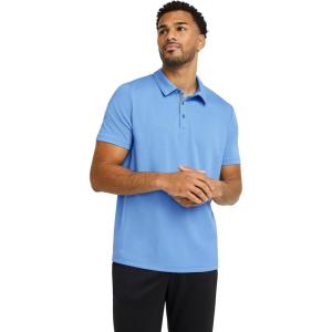 Jockey Men’s Activewear EVERACTIVE Tech Pique Polo(Picasso Blue)