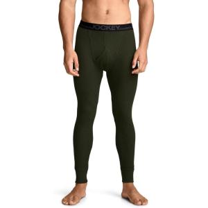 Jockey Men’s Baselayer Waffle Pant(Mire Green)