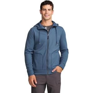Jockey Men’s Casualwear Full Zip Fleece Hoodie(Nocturne Blue)