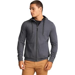 Jockey Men’s Casualwear Full Zip Fleece Hoodie(Steel Heather)