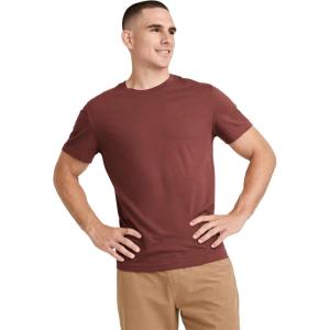 Jockey Men’s Casualwear Legacy Crew Neck T-Shirt(Autumn Chestnut)