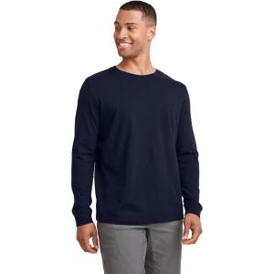 Jockey Men’s Casualwear Legacy Long Sleeve Crew Neck T-Shirt(Jockey Blue)
