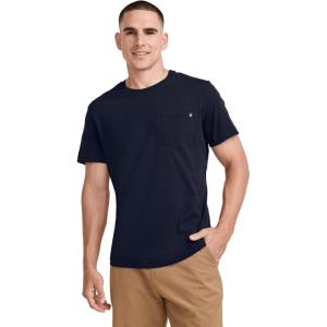 Jockey Men’s Casualwear Legacy Pocket Crew Neck T-Shirt(Jockey Blue)
