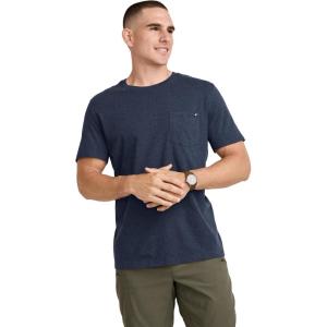 Jockey Men’s Casualwear Legacy Pocket Crew Neck T-Shirt(Nocturne Blue)