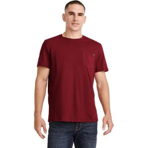 Jockey Men’s Casualwear Legacy Pocket Crew Neck T-Shirt(Red Apple)