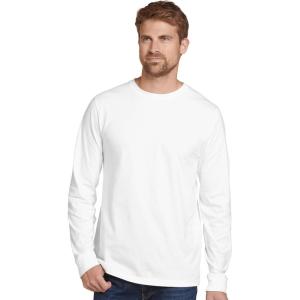 Jockey Men’s Casualwear Made in America Heritage Long Sleeve Tee(Diamond White)